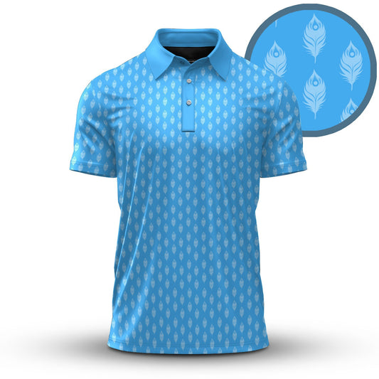 Peacock Feather 2026  Men Polo Shirt