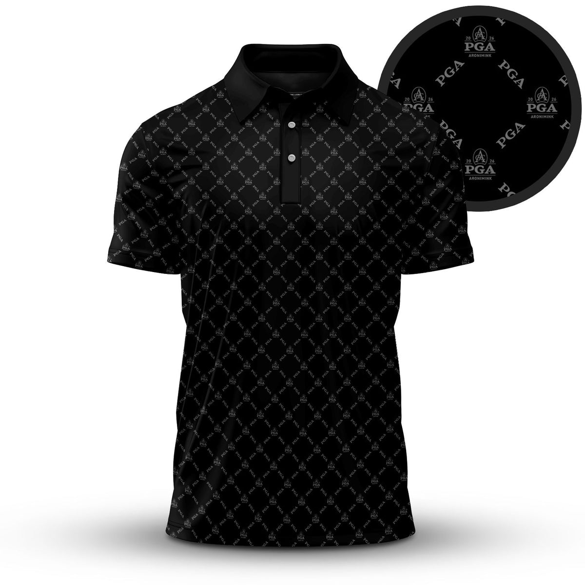 Black The 2026  Pattern Brands Men Polo Shirt