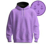 Purple Anchor 2026  Men Hoodie