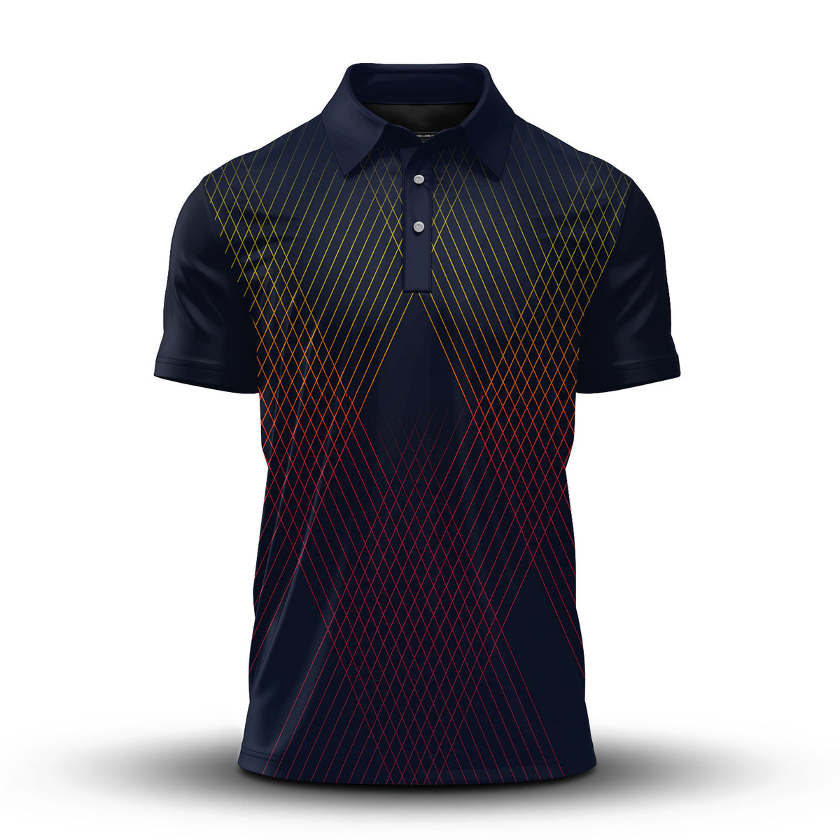 Ombre Dark Color 2027  Men Polo Shirt