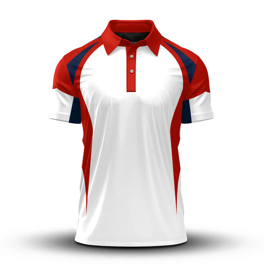 Red Blue White 2027 Ryder Cup Men Polo Shirt