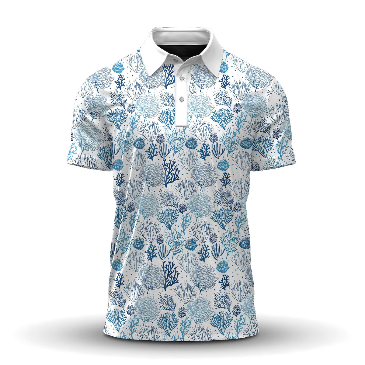 Blue Coral 2026  Men Polo Shirt
