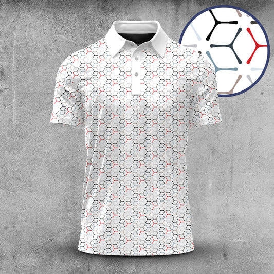Propeller Pattern 2026 Men Polo Shirt