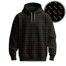 Black Hammer Pattern 2026  Men Hoodie