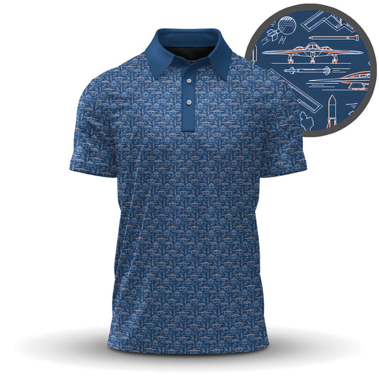 The Ghost Military Men Polo Shirt