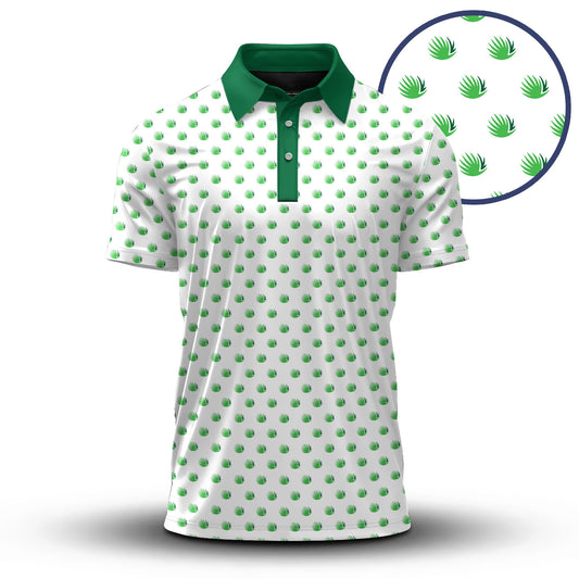 Corales Puntacana Championship Pattern Men Polo Shirt