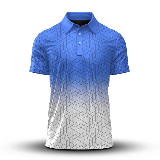 Blue White 2026  Men Polo Shirt
