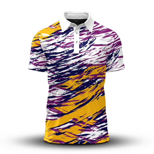 Loud Paint Brush  Men Polo Shirt